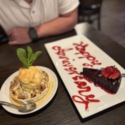 La Papillon Steak & Seafood - Anniversary Dessert