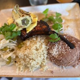 Al Pastor Tomahawk Pork Chop (with tortillas) Al Pastor Tomahawk Pork Chop (with tortillas)