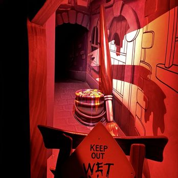 Roger Rabbit's Car Toon Spin - Stay in line and don't wander off. - Amusement Parks Near Me - Anaheim, California