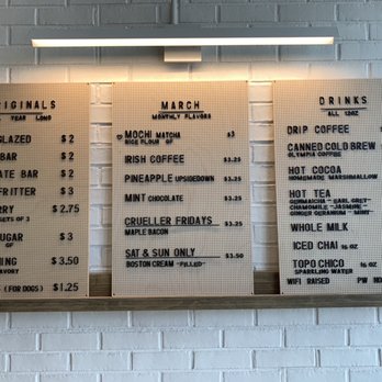 Raised Doughnuts and Cakes - Menu - Donuts Near Me - Seattle, Washington Raised Doughnuts and Cakes - Menu - Donuts Near Me - Seattle, Washington