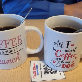 Hanz Diner - Coffee in cute cups. - American Near Me - Houston, Texas Hanz Diner - Coffee in cute cups. - American Near Me - Houston, Texas