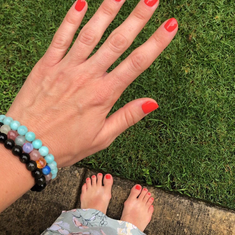 Beautifully done Gel manicure by Donia. Beautifully done Gel manicure by Donia.