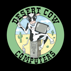 Desert Cow Computers - We're out standing in our field!