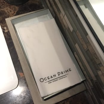 Ocean Prime - Cloth hand towel - Cocktail Bars Near Me - Philadelphia, Pennsylvania Ocean Prime - Cloth hand towel - Cocktail Bars Near Me - Philadelphia, Pennsylvania