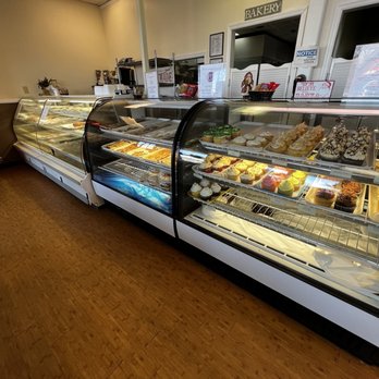 Lil' Dutch Bakery -  display case with a variety of pastries - Bakeries Near Me - Augusta, Georgia