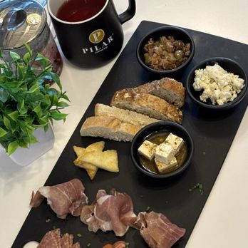 Pilar Coffee Bar - Antipasti board and Earl Grey Tea* - Desserts Near Me - Deerfield Beach, Florida