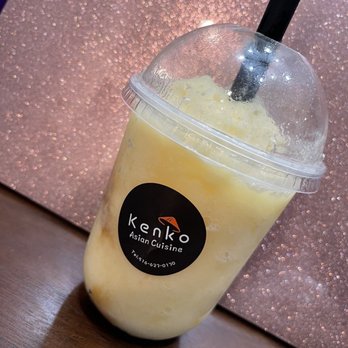 Kenko Asian Cuisine - Peach Slush - Sushi Bars Near Me - Merrick, New York Kenko Asian Cuisine - Peach Slush - Sushi Bars Near Me - Merrick, New York