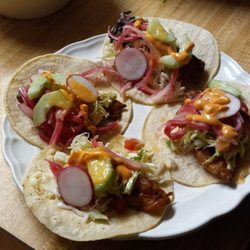 Tacos La Prieta Chula - Fish tacos