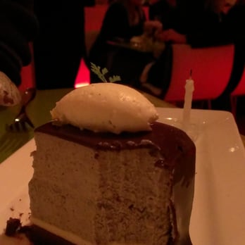 Morimoto - Black sesame mousse cake - Japanese Near Me - Philadelphia, Pennsylvania
