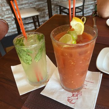 The Goat By David Burke - Beauty at the beach/bloody Mary - Desserts Near Me - Union Beach, New Jersey