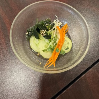Oku’s Sushi - Japanese cucumber salad. I can't spell. - Sushi Bars Near Me - Kihei, Hawaii