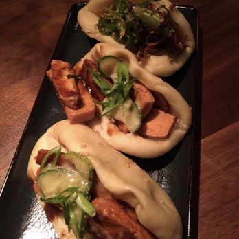 Linger - Mongolian BBQ Duck, Korean Fried Chicken, 5 Spice Pork Belly Bun ($6 each) - Asian Fusion Near Me - Denver, Colorado Linger - Mongolian BBQ Duck, Korean Fried Chicken, 5 Spice Pork Belly Bun ($6 each) - Asian Fusion Near Me - Denver, Colorado