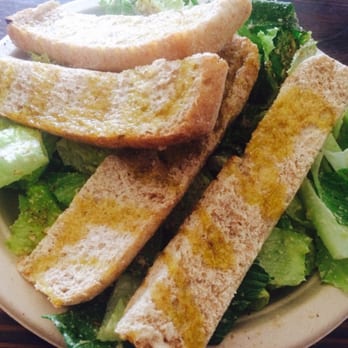 Peace Café - Caesar Salad. Taken 7/31/14. - Vegan Near Me - Honolulu, Hawaii Peace Café - Caesar Salad. Taken 7/31/14. - Vegan Near Me - Honolulu, Hawaii