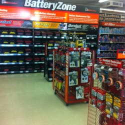 Autozone - Battery area