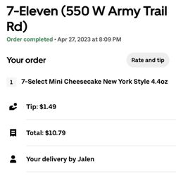 7-Eleven - Receipt
