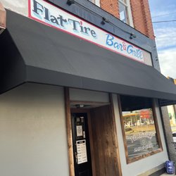 Flat Tire Bar and Grill - Front entrance.