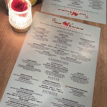 Fleur Cuisine - menu - Caribbean Near Me - Rockport, Massachusetts