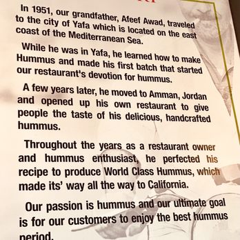 Yafa Hummus - Mediterranean Near Me - Tracy, California Yafa Hummus - Mediterranean Near Me - Tracy, California
