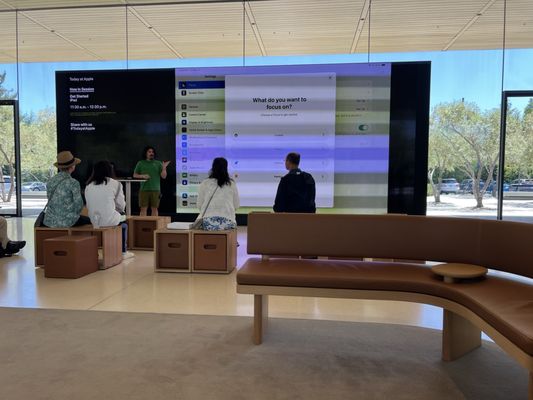 Apple Apple Park Visitor Center by null