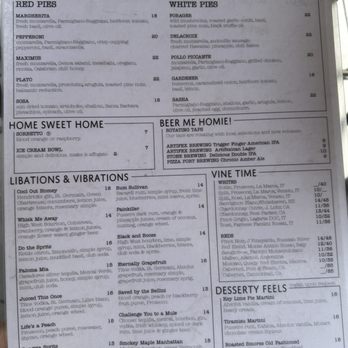 Homeslice - Menu - Italian Near Me - Dana Point, California