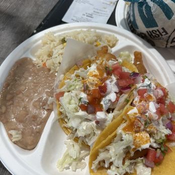 Ensenada's Surf N Turf Grill - Combo #1 (2 Fish Tacos) - Tacos Near Me - Fullerton, California Ensenada's Surf N Turf Grill - Combo #1 (2 Fish Tacos) - Tacos Near Me - Fullerton, California