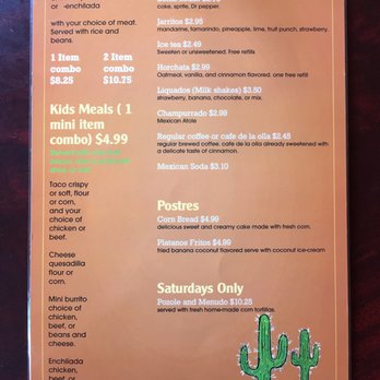 El Pitayo - Full Menu 2 - Mexican Near Me - Fairfield, California El Pitayo - Full Menu 2 - Mexican Near Me - Fairfield, California