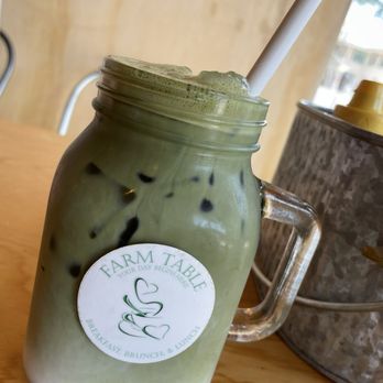 Farm Table - Iced Matcha Latte - Breakfast & Brunch Near Me - Van Nuys, California Farm Table - Iced Matcha Latte - Breakfast & Brunch Near Me - Van Nuys, California