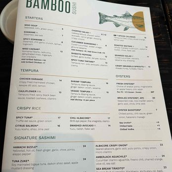 Bamboo Sushi - Sushi Bars Near Me - San Ramon, California