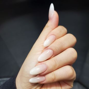 Ting's Beauty Studio - Milky pink ombre - Nail Salons Near Me - Downtown Flushing, New York Ting's Beauty Studio - Milky pink ombre - Nail Salons Near Me - Downtown Flushing, New York