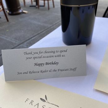 Frascati - Nice touch! - Italian Near Me - San Francisco, California Frascati - Nice touch! - Italian Near Me - San Francisco, California