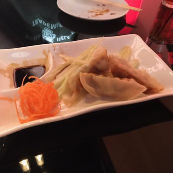Miyazaki - Gyoza...and the order is larger we already dug in! - Sushi Bars Near Me - Oak Ridge North, Texas Miyazaki - Gyoza...and the order is larger we already dug in! - Sushi Bars Near Me - Oak Ridge North, Texas