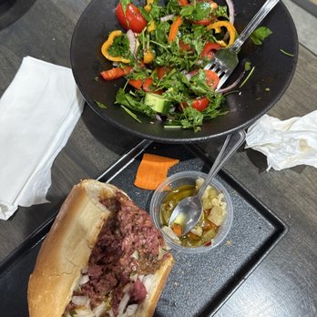Butcher & Booze - Pastrami and Armenian garden salad! - Butcher Near Me - Glendale, California Butcher & Booze - Pastrami and Armenian garden salad! - Butcher Near Me - Glendale, California