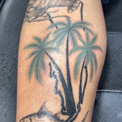 Gothic City Tattoos - Going back for a 3rd session to fill in the Florida in the background