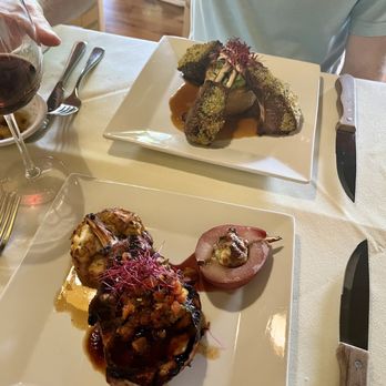 Painted Pony - BONE IN PORK CHOP PISTACHIO CRUSTED LAMB CHOPS: the pork chops were - New American Near Me - Saint George, Utah Painted Pony - BONE IN PORK CHOP PISTACHIO CRUSTED LAMB CHOPS: the pork chops were - New American Near Me - Saint George, Utah