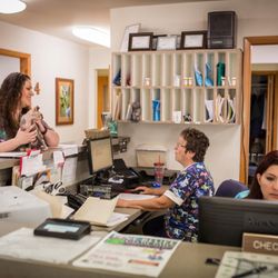 Pine Bluff Animal Hospital - Our reception staff will help you check in and out quickly with a smile!