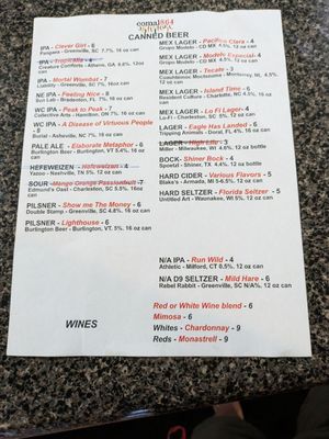 Menu photo 1 Comal 864 Greenville, SC Menu photo 1 Comal 864 Greenville, SC