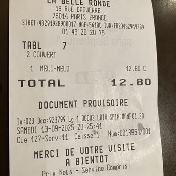 La Belle Ronde - Creperies Near Me - Paris, 75
