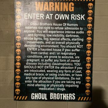 Ghoul Brothers - Getting ready to go through the haunted attraction. - Haunted Houses Near Me - Akron, Ohio Ghoul Brothers - Getting ready to go through the haunted attraction. - Haunted Houses Near Me - Akron, Ohio