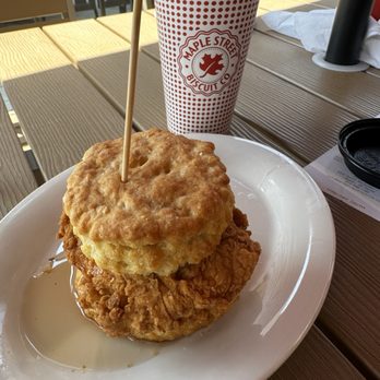 Maple Street Biscuit Company - Spicy Chick - Breakfast & Brunch Near Me - Mason, Ohio Maple Street Biscuit Company - Spicy Chick - Breakfast & Brunch Near Me - Mason, Ohio