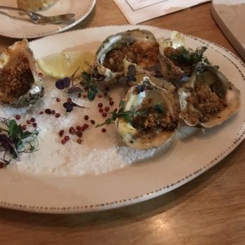 Ever Andalo - Roasted Oysters (well, some of them), one had already evaporated - Italian Near Me - Charlotte, North Carolina