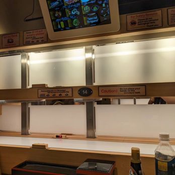 Waka Sakura - Ordering touch screen - Conveyor Belt Sushi Near Me - Gardena, California