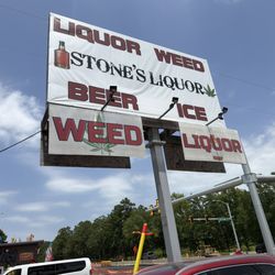 Nola Farms Stash House - Easy to find at the Weed and liquor sign