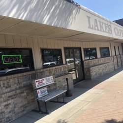Lakes Cafe - Can't miss it: it's right on Main Street.