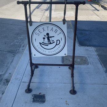 Sextant Coffee Roasters - Sign outside the coffee shop! - Coffee & Tea Near Me - San Francisco, California Sextant Coffee Roasters - Sign outside the coffee shop! - Coffee & Tea Near Me - San Francisco, California