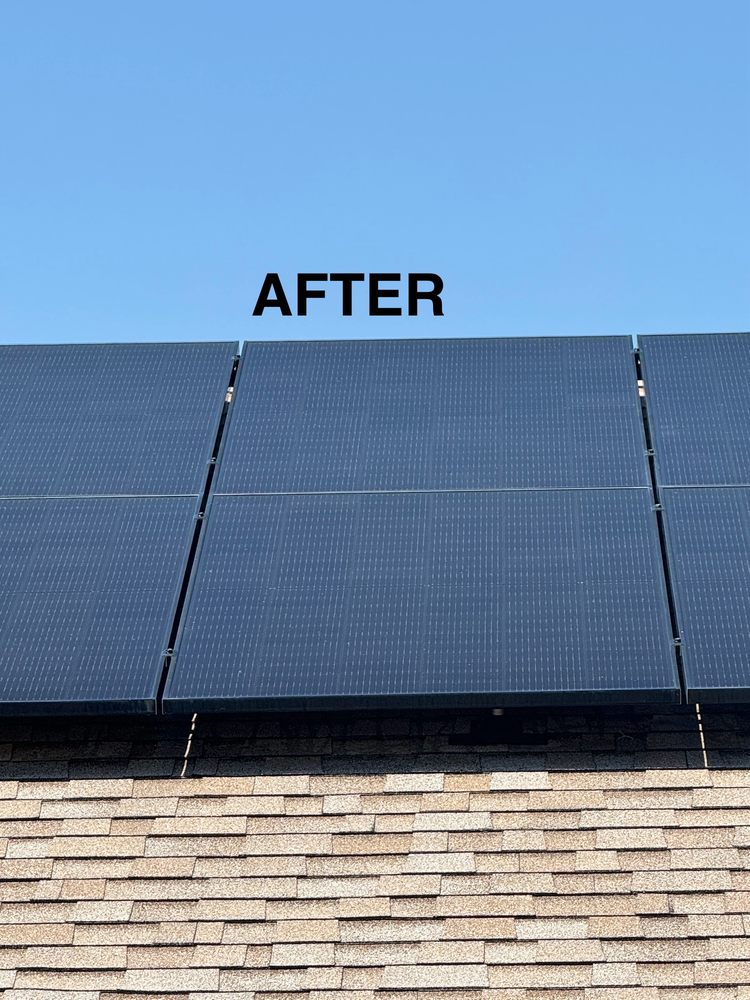 Slide of East County Solar Panel Cleaning