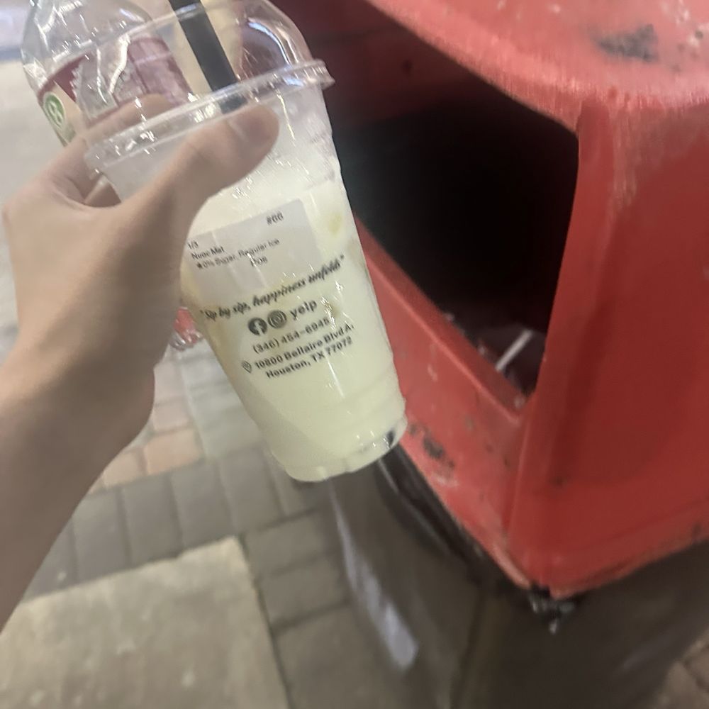 Spoiled drink