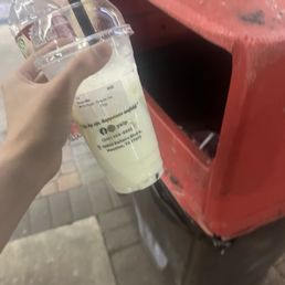 Spoiled drink