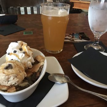 Mystic Grill - Deconstructed pecan pie with a Hazy beer. - Southern Near Me - Covington, Georgia Mystic Grill - Deconstructed pecan pie with a Hazy beer. - Southern Near Me - Covington, Georgia
