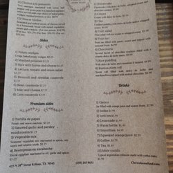 Clerico - Our menu