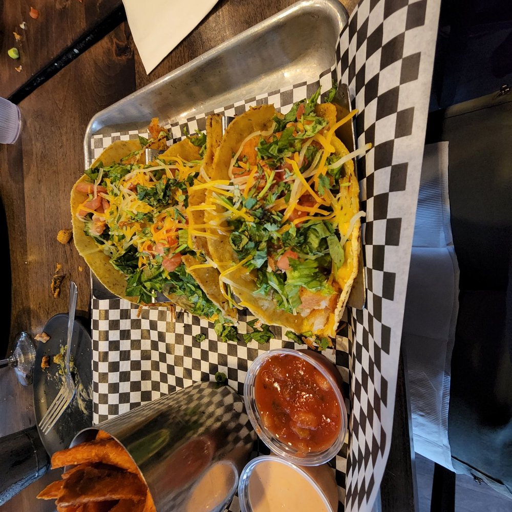 Big  House Brew Pub - Fish Taco Heaven with sweet potato fries - Pubs Near Me - Walla Walla, Washington